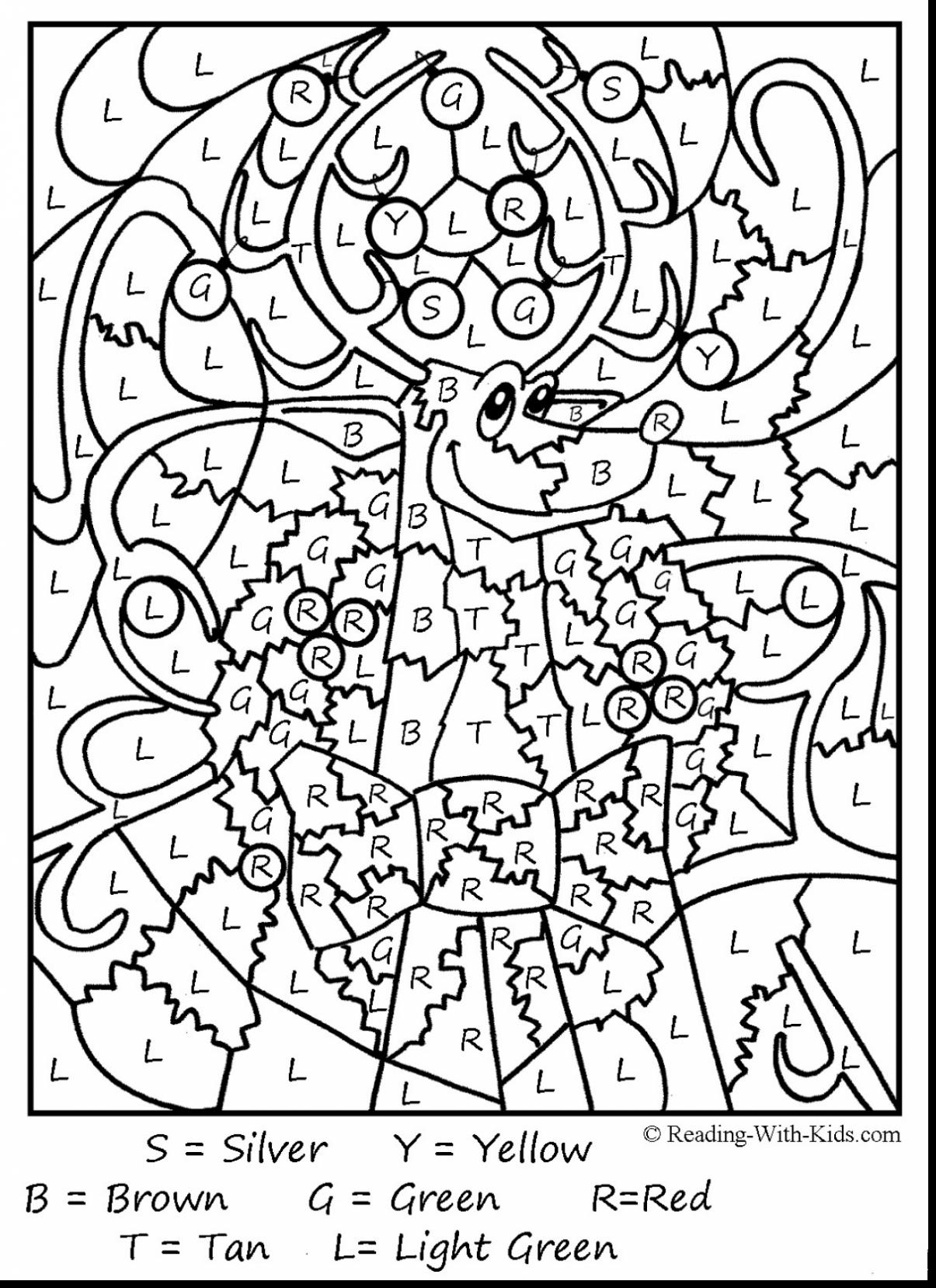 1205x1658 Free Printable Color By Number Coloring Pages Printable Coloring