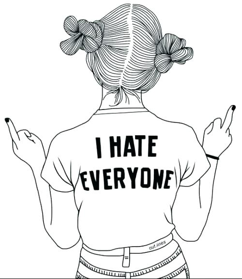 500x576 Coloring Pages Of People Printable Coloring Pages For Teens