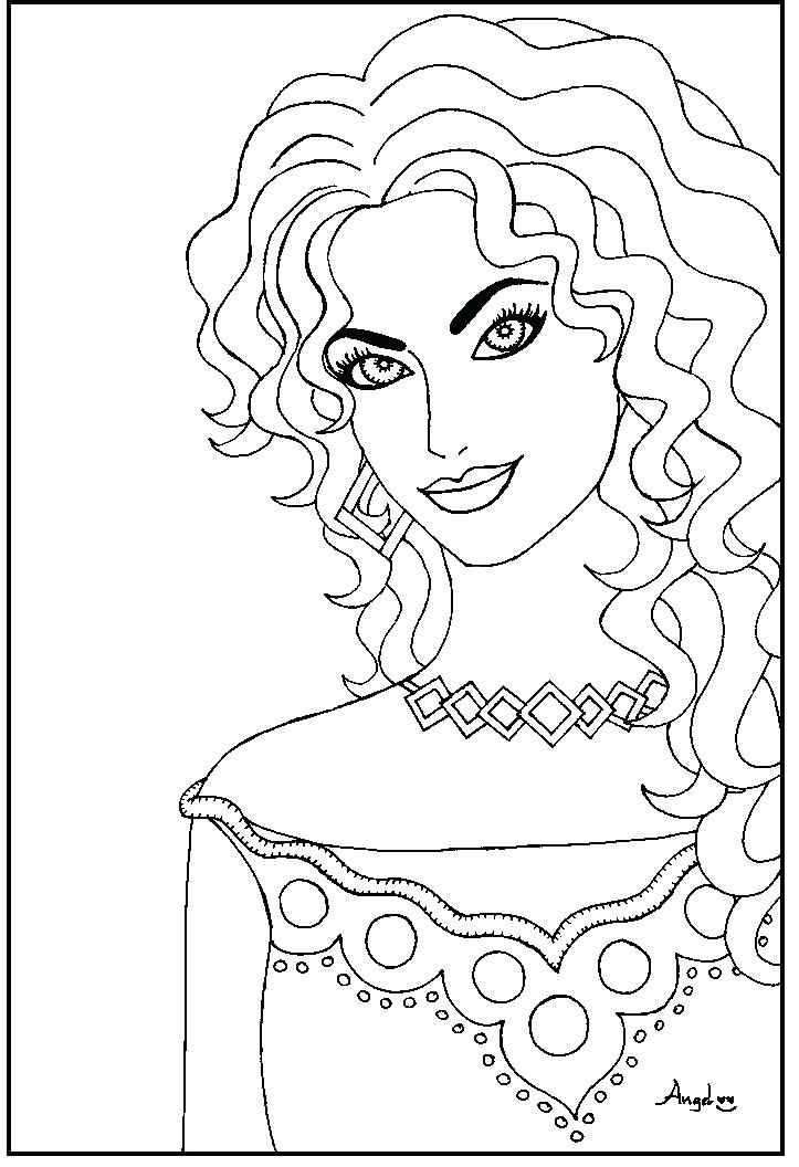 Coloring Pages For Women Pretty Woman Coloring Pages Top 10 723x1056 Coloring Pages For Women Pretty Woman Coloring Pages Top 10