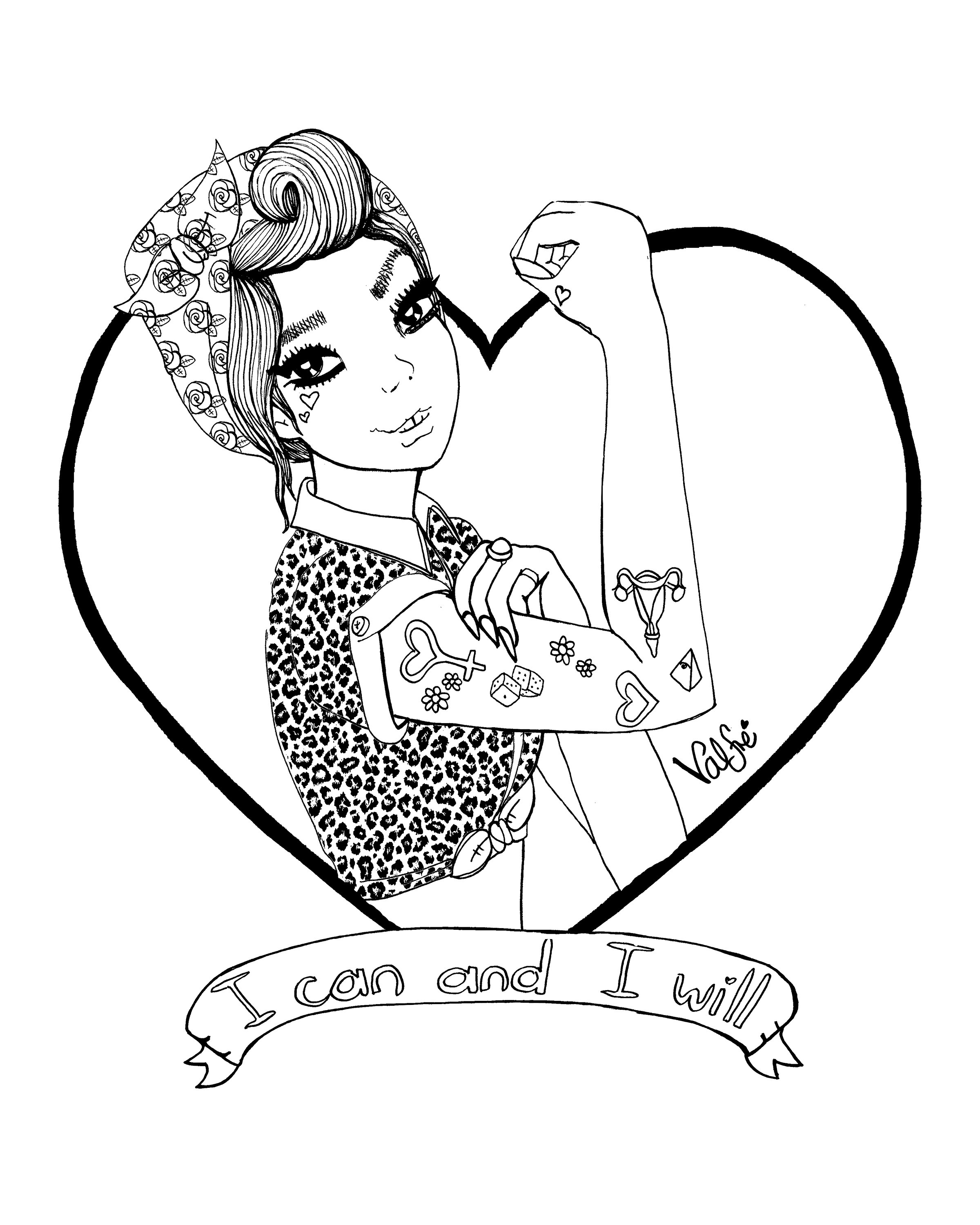 Valfrecolorme Women's Month Themed Coloring Pages 2400x3000 Valfrecolorme Women's Month Themed Coloring Pages