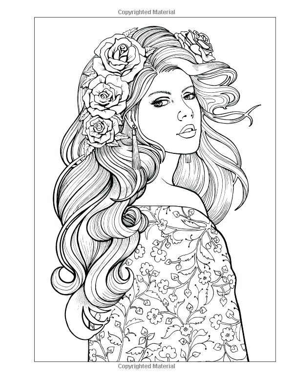 Coloring For Women Coloring Pages