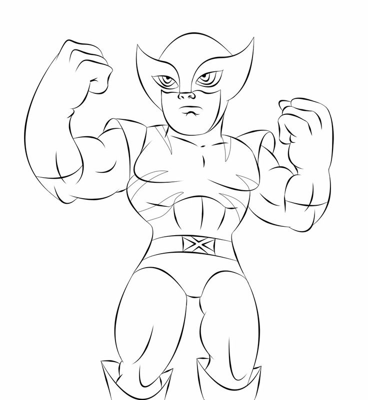 Coloring Pages X Men