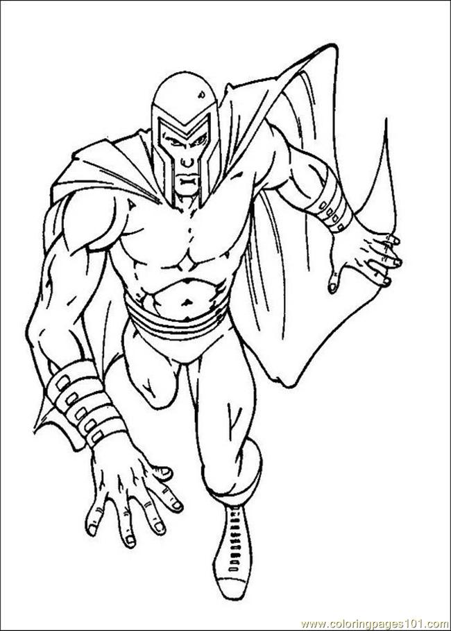 650x910 X Men Coloring Pages 002 Coloring Page