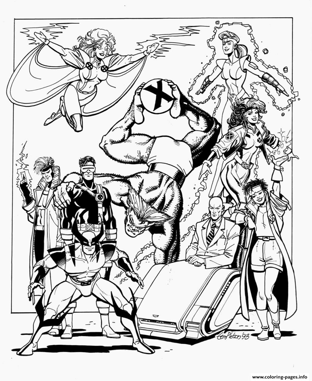 1024x1250 Coloring Pages Wolverine Best Of And The X Men Within Free