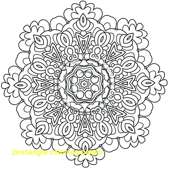 570x565 Free Zentangle Coloring Pages Ice Cream Coloring Page Printable