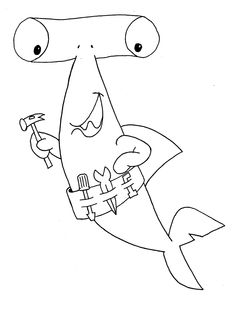 Shark Coloring Pages To Print More Shark Coloring Pages 236x311 Shark Coloring Pages To Print More Shark Coloring Pages