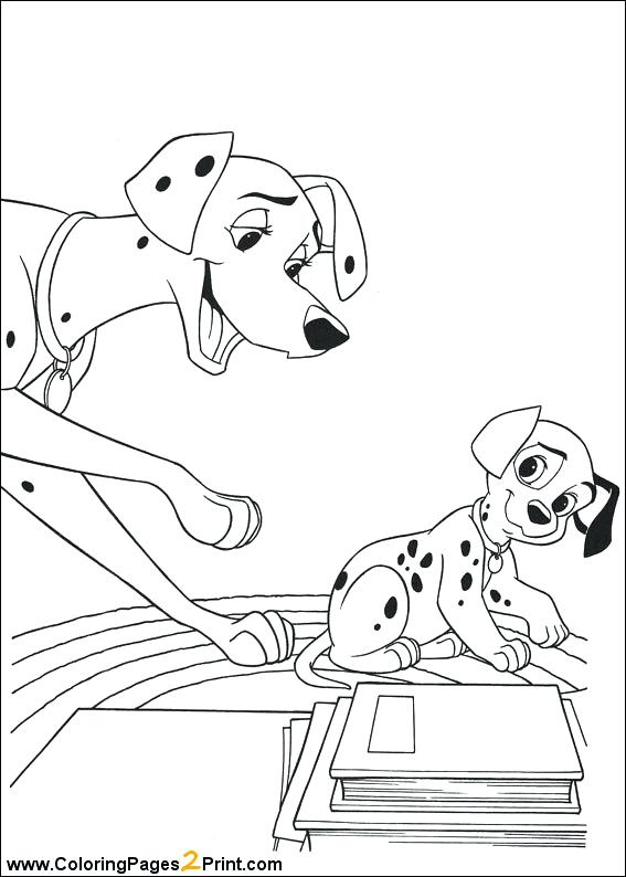 567x794 Dalmatians Coloring Pages 101 Dalmatians Coloring Pages Patch