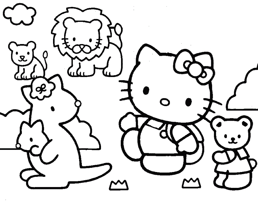 861x684 Coloring Sheets For Pre K Collection