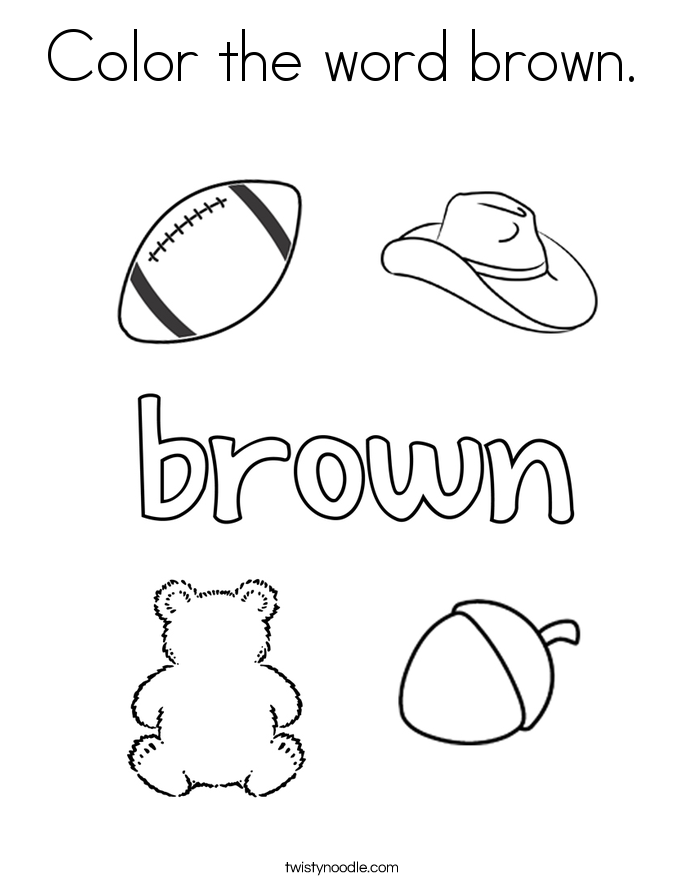 685x886 Brown Coloring Pages