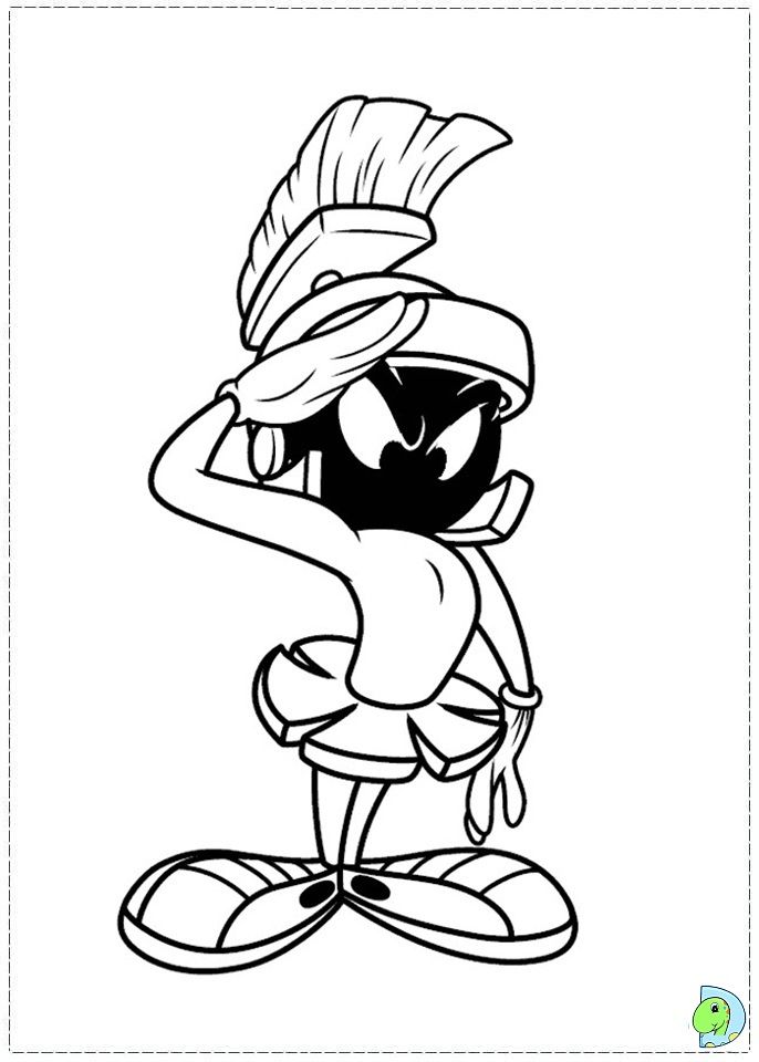 Marvin The Martian Coloring Page Colorist 686x960 Marvin The Martian Coloring Page Colorist