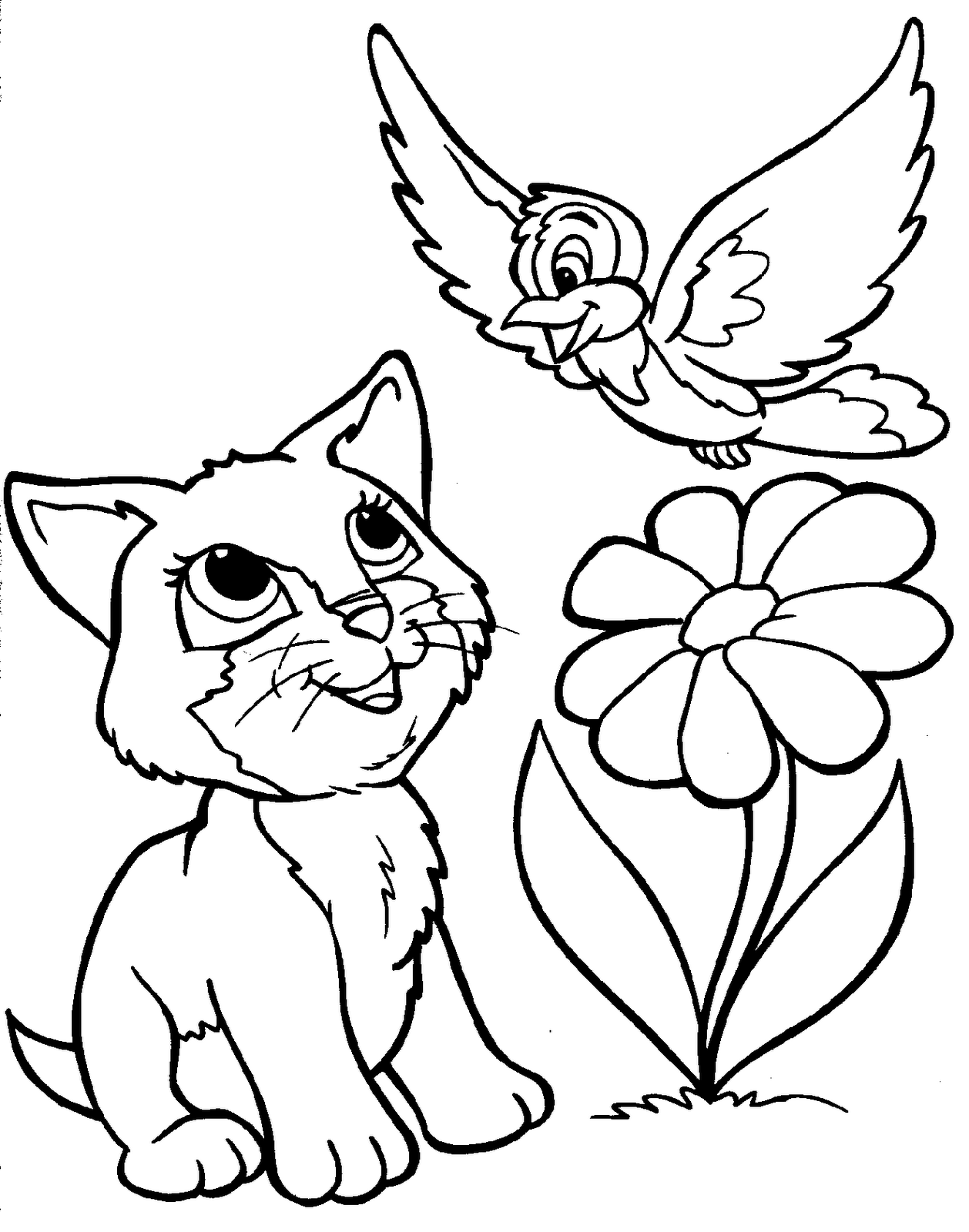 Cute Animals Coloring Pages 1258x1600 Cute Animals Coloring Pages