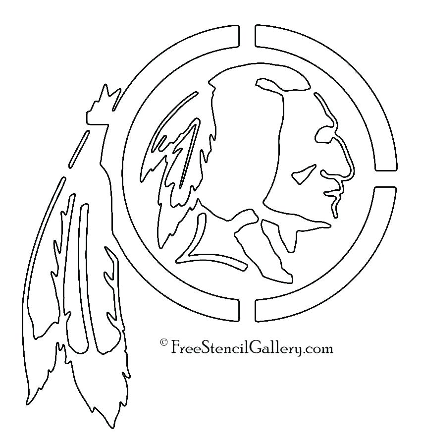 850x900 Redskins Coloring Page Free Coloring Pages Football Free Coloring