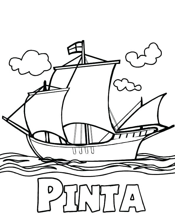 Columbus Coloring Pages Coloring Fleet On Day Coloring Page 594x737 Columbus Coloring Pages Coloring Fleet On Day Coloring Page