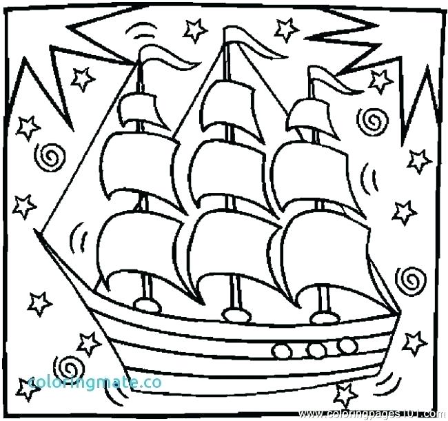 Christopher Columbus Coloring Pages 650x611 Christopher Columbus Coloring Pages