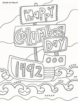 250x323 Discover Day Of The Usa Columbus Day 20 Columbus Day Coloring