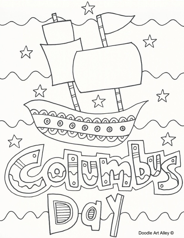 618x800 Columbus Day Coloring Pages