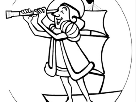 Christopher Columbus Ships Coloring Pages at GetColorings.com | Free ...