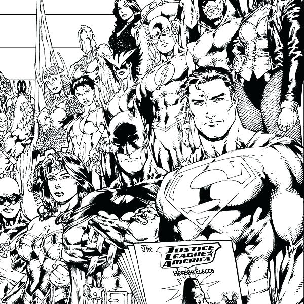 Comic Book Coloring Pages at GetColorings.com | Free printable ...