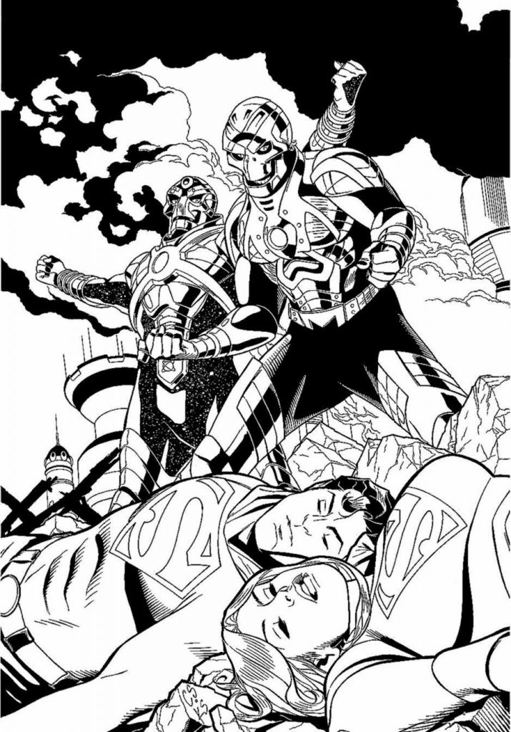 Comic Book Coloring Pages 715x1024 Comic Book Coloring Pages