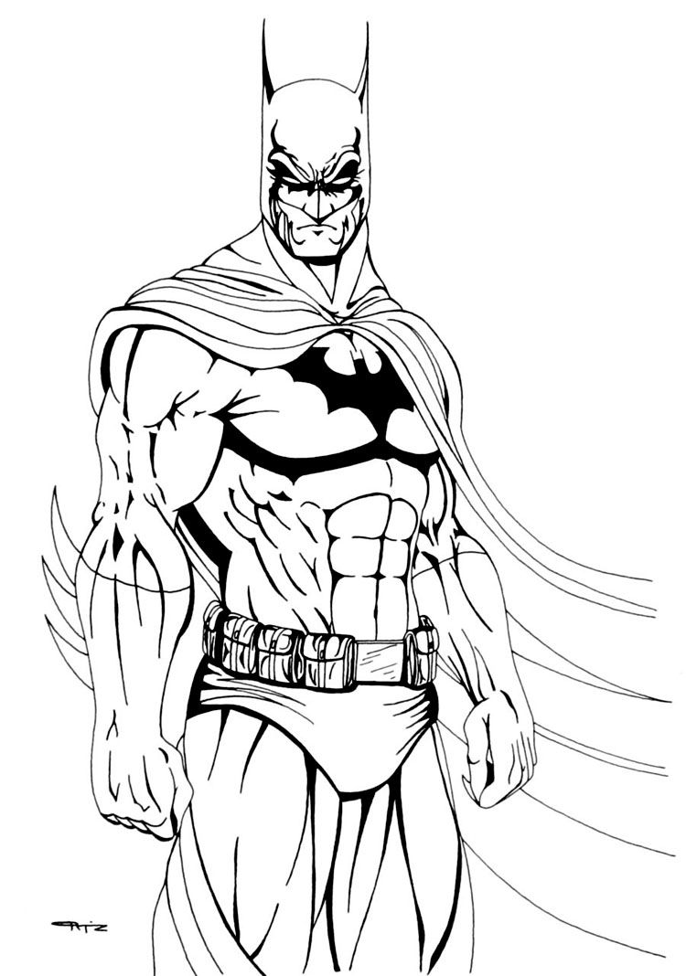 Comic Book Coloring Pages 750x1068 Comic Book Coloring Pages