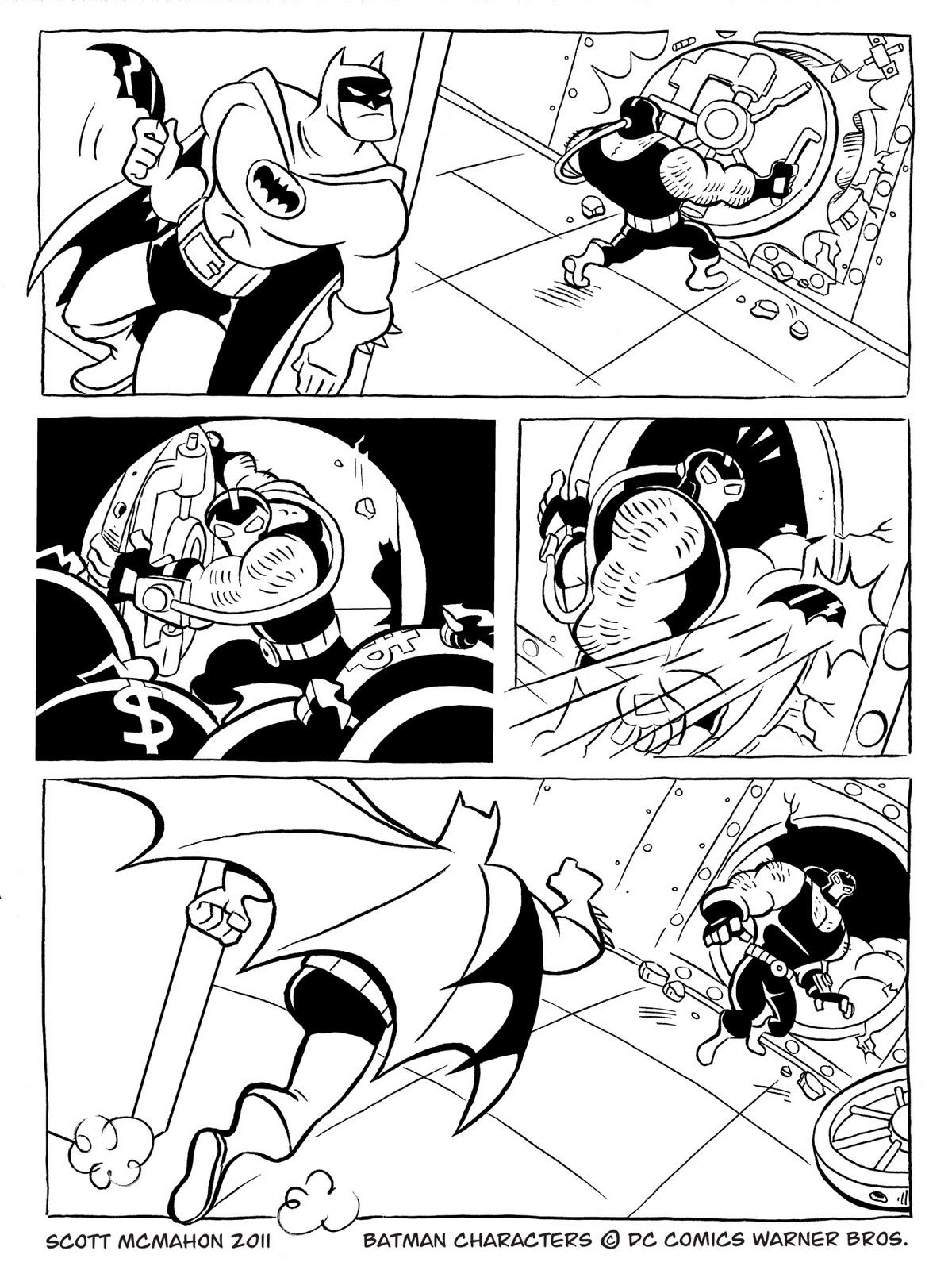 Batman Vs Bane Colouring Page, Comic Strip Dc Universe 1200x1600 Batman Vs Bane Colouring Page, Comic Strip Dc Universe