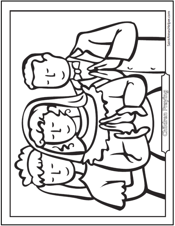 Communion Coloring Pages