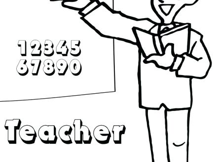 440x330 Community Helper Coloring Page Teacher Coloring Pages Coloring