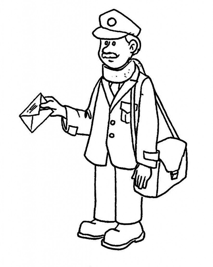 736x920 Community Helpers Colouring Pages Free Printable Community Helper