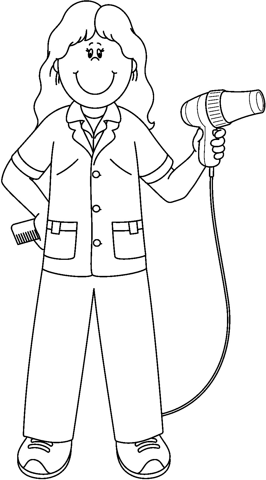913x1646 New Community Helpers Coloring Sheets 43 Page