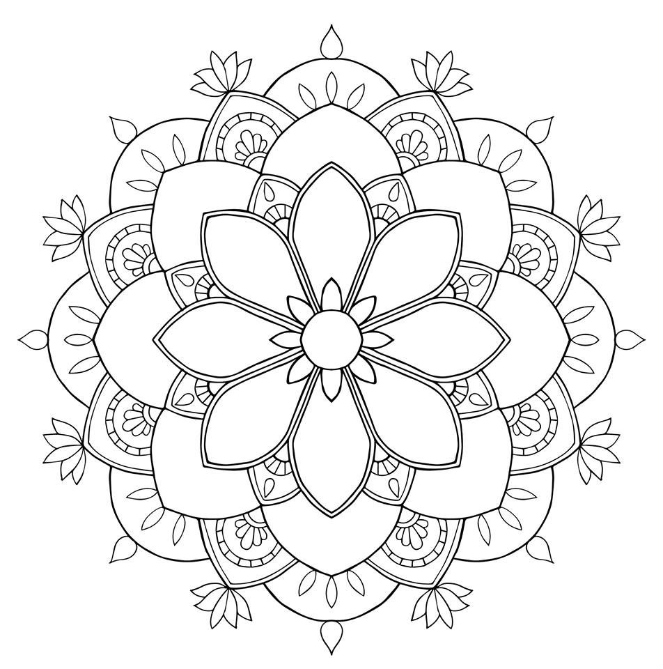 952x960 Compassion Mandala Other Crafts Mandala, Mandalas