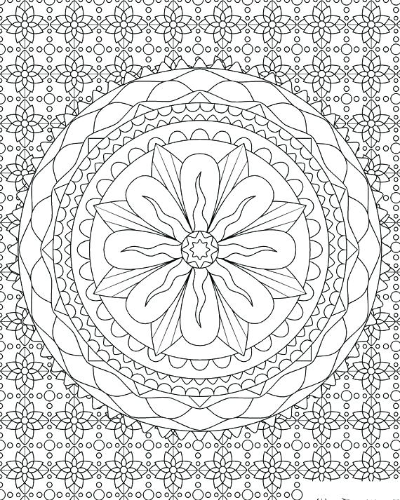 570x713 Coloring Pages Complex Coloring Pages Complex Abstract Coloring