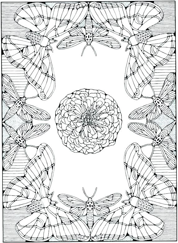 573x780 Complex Coloring Page Complex Coloring Pages Complex Coloring