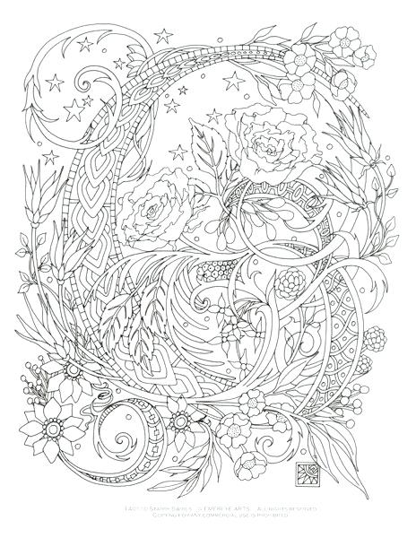 464x600 Printable Complex Coloring Pages Printable Complex Coloring Pages