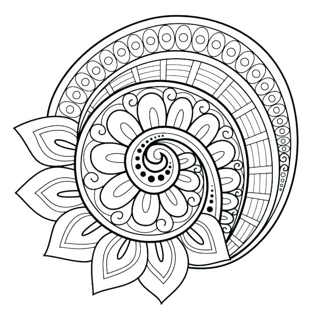 Abstract Coloring Page Abstract Coloring Pages Expert Mandala 618x632 Abstract Coloring Page Abstract Coloring Pages Expert Mandala