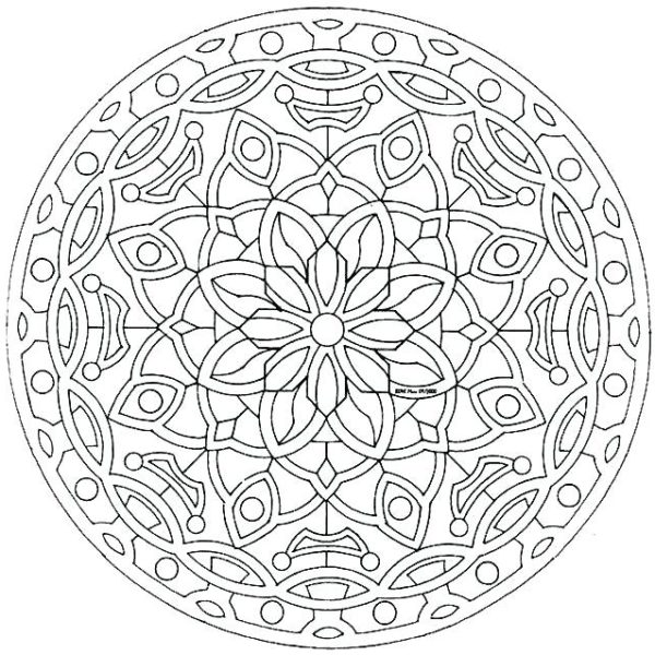 Mindware Coloring Pages Images Coloring Printable Complex Mandala 600x600 Mindware Coloring Pages Images Coloring Printable Complex Mandala