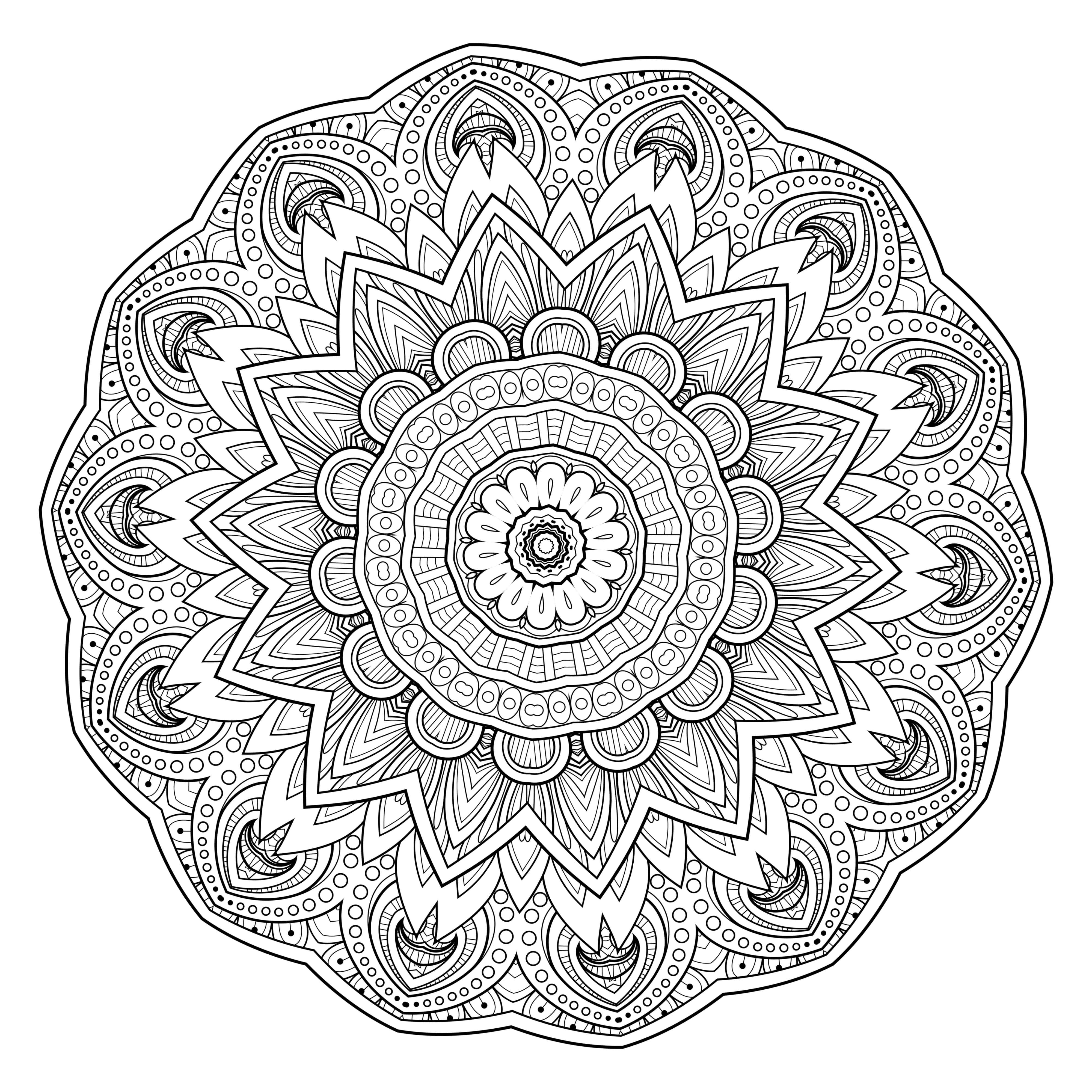 Printable Astonishing Printable Mandala Coloring Pages 4000x4000 Printable Astonishing Printable Mandala Coloring Pages