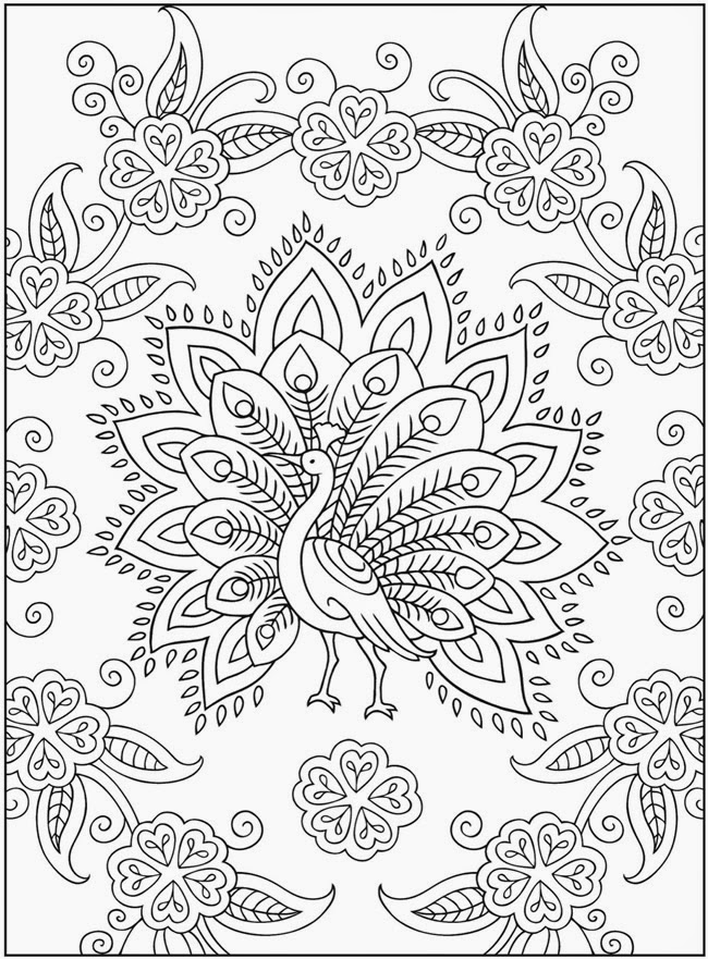 650x881 Free Printable Complex Coloring Pages 461735