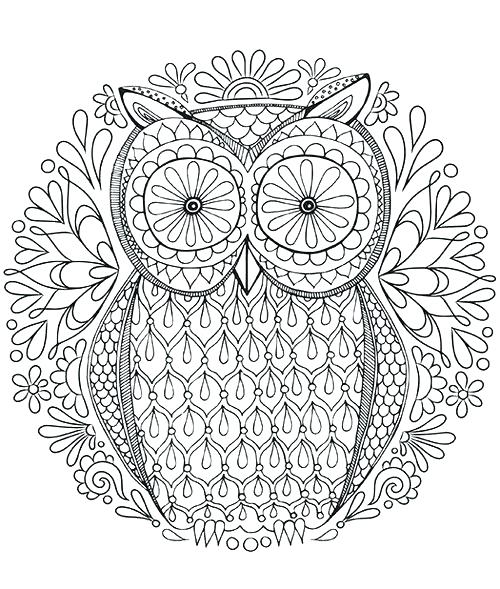 500x589 Lovely Complicated Coloring Pages Or Day Free Printable