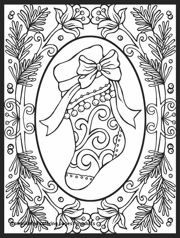 630x830 Complicated Coloring Page Beautiful Difficult Christmas Coloring