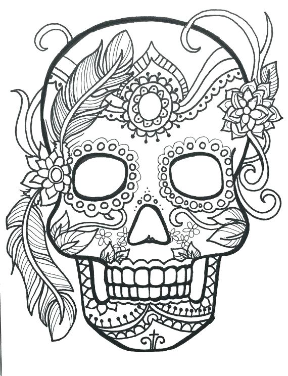 570x744 Complicated Coloring Pages