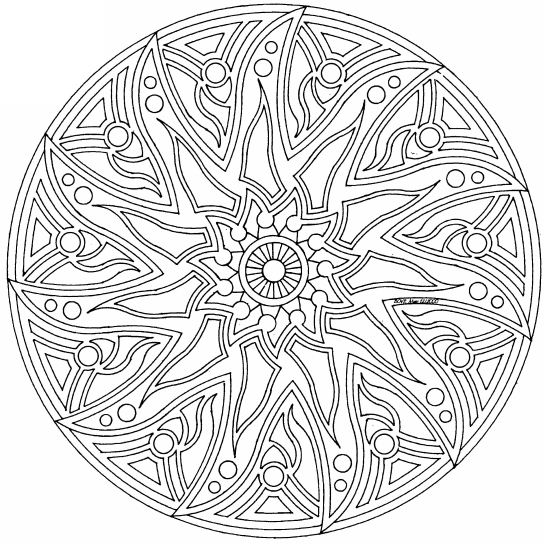 544x544 Complicated Coloring Pages Elegant Coloring Pages Abstract