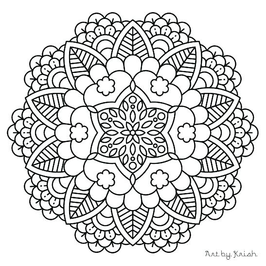 547x547 Mandala Coloring Page Superb Mandala Printable Coloring Pages As