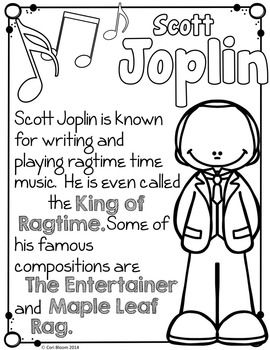 Composer Coloring Pages
