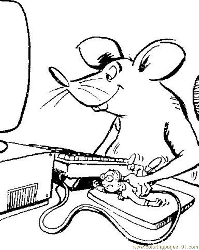 Computer Coloring Pages