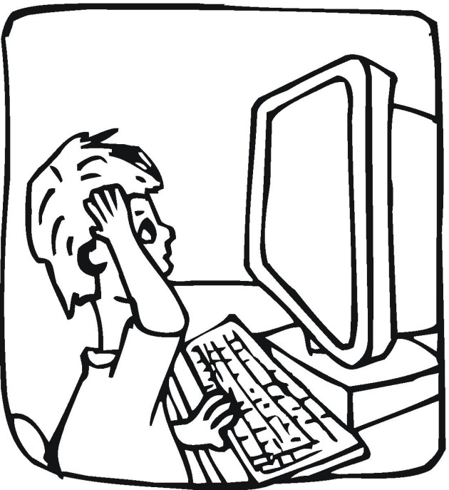 Computer Coloring Pages 630x687 Computer Coloring Pages