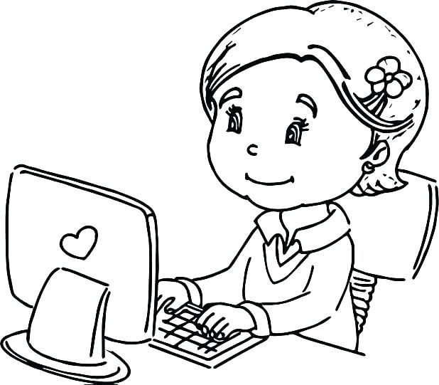 Computer Coloring Pages S S Computer Lab Coloring Sheets 618x541 Computer Coloring Pages S S Computer Lab Coloring Sheets