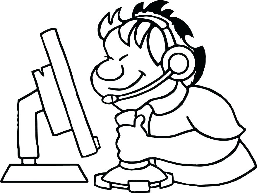 Free Printable Computer Coloring Pages Kids Coloring Computer 878x657 Free Printable Computer Coloring Pages Kids Coloring Computer