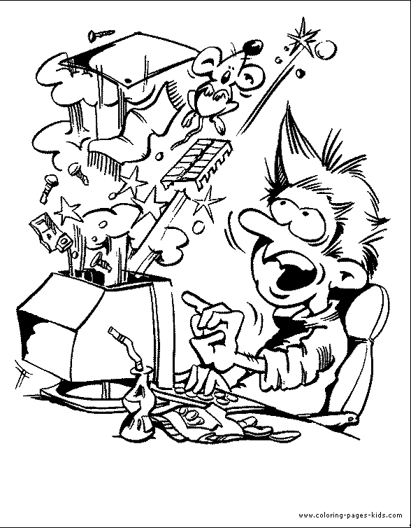 Computer Coloring Pages For Kids