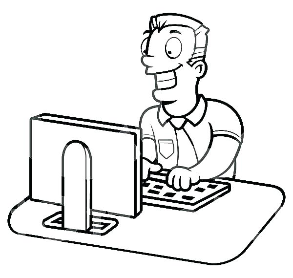Computer Lab Coloring Pages at GetColorings.com | Free printable ...