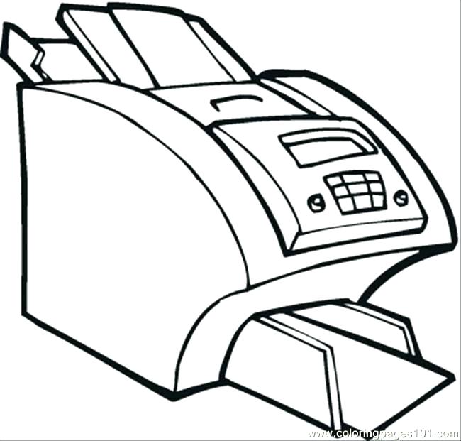 650x621 Computer Coloring Pages Computer Coloring Pages Printer Coloring